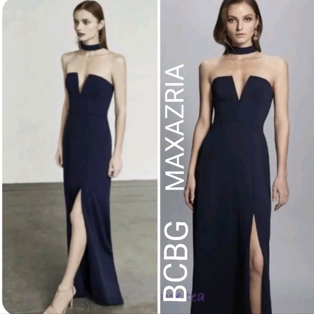 New With Tags BCBG Max Azria ELIAS GOUN MAXI MSPR $338